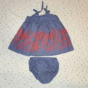 Beautiful tea brand baby dress